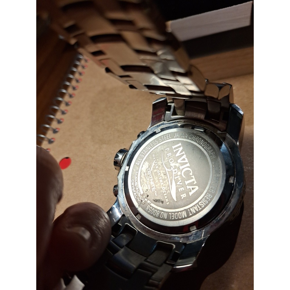 Invicta Mens Stainless Steel Watch. Pro Diver SCUBA Model 80058. SEE DESCRIPTION - Picture 9 of 16